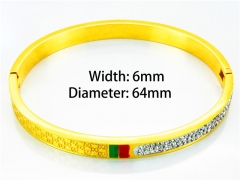 HY Wholesale Bangle (Crystal)-HY14B0662HOA