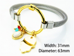 HY Wholesale Bangle (Steel Wire)-HY64B0686ILQ