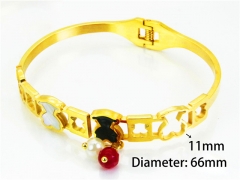 HY Wholesale Bangle (Natural shell)-HY64B1121IID