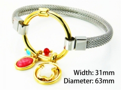 HY Wholesale Bangle (Steel Wire)-HY64B0691ILC