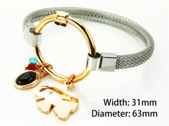 HY Wholesale Bangle (Steel Wire)-HY64B0680ILR