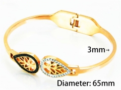 HY Wholesale Bangle (Crystal)-HY80B0714HMC