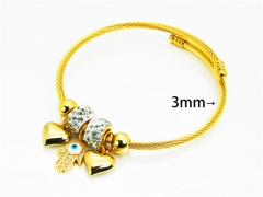 HY Wholesale Bangle (Steel Wire)-HY07B0135HKW