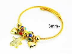 HY Wholesale Bangle (Steel Wire)-HY07B0136HKZ