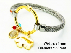 HY Wholesale Bangle (Steel Wire)-HY64B0679ILE