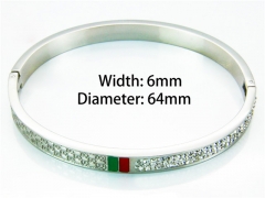 HY Wholesale Bangle (Crystal)-HY14B0661HMB