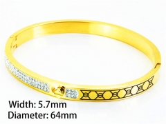 HY Wholesale Bangle (Crystal)-HY80B0726HNW