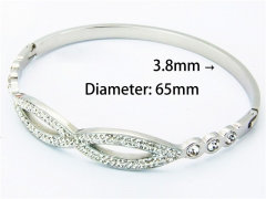 HY Wholesale Bangle (Crystal)-HY14B0596HOF