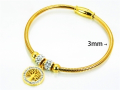 HY Wholesale Bangle (Crystal)-HY12B0340HJB