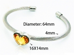 HY Wholesale Bangle (Steel Wire)-HY64B1243HQQ