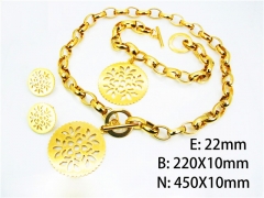 HY Jewelry Necklaces and Bracelets Sets-HY65S2036I8S