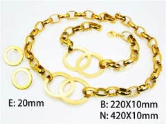 HY Jewelry Necklaces and Bracelets Sets-HY65S2037JEY