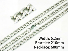 HY61S0429MZHY Wholesale Necklaces Bracelets (Steel Color)-