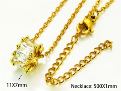 HY Wholesale Popular CZ Necklaces (Crystal)-HY54N0505NX