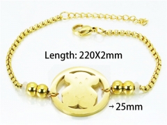 HY Stainless Steel 316L Bracelets (Populary)-HY64B1281HKW