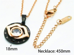 HY Stainless Steel 316L Necklaces (Crystal)-HY76N0495KL