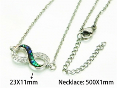 HY Wholesale Popular Crystal Zircon Necklaces (Other Style)-HY54N0568HAL