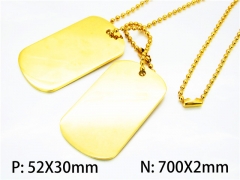 HY Stainless Steel 316L Necklaces (Other Style)-HY09N0213HJE