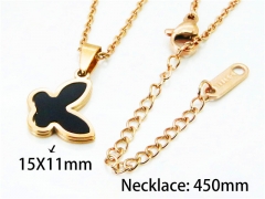 HY Stainless Steel 316L Necklaces (Animal Style)-HY76N0485KL