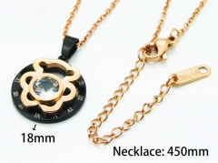 HY Stainless Steel 316L Necklaces (Animal Style)-HY76N0488KLT