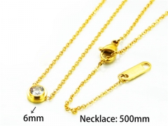 HY Stainless Steel 316L Necklaces (Other Style)-HY93N0173MW