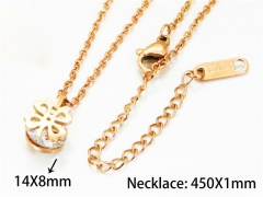 HY Stainless Steel 316L Necklaces (Crystal)-HY76N0386KQ