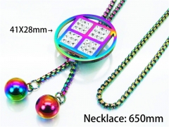 HY Stainless Steel 316L Necklaces (Other Style)-HY02N0142HJW