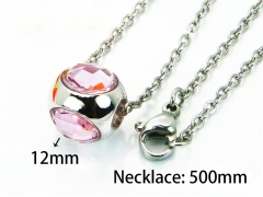 HY Stainless Steel 316L Necklaces (Crystal)-HY81N0065HWW