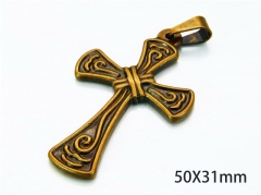 HY Stainless Steel 316L Pendants (Religion)-HY70P0487KLQ