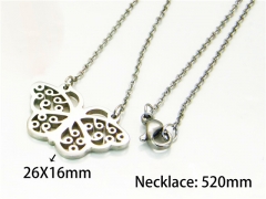 HY Stainless Steel 316L Necklaces (Animal Style)-HY64N0128NC