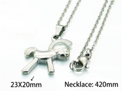 HY Stainless Steel 316L Necklaces (Animal Style)-HY92N0039JC