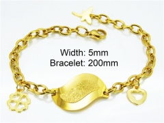 HY Stainless Steel 316L Bracelets (Populary)-HY40B0180MW