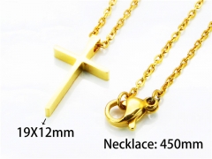 HY Stainless Steel 316L Necklaces (Religion Style)-HY79N0023PZ