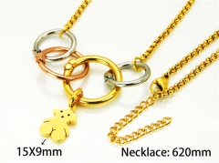 HY Stainless Steel 316L Necklaces (Animal Style)-HY90N0034HOA