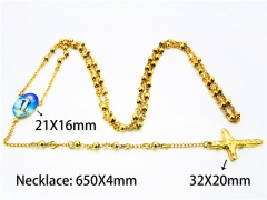 HY Stainless Steel 316L Necklaces (Religion Style)-HY76N0265HHG