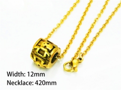 HY Stainless Steel 316L Necklaces (Other Style)-HY12N0514ME