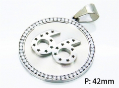 HY Stainless Steel 316L Pendants (Crystal)-HY15P0203HKG