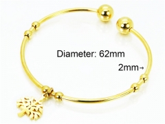 HY Jewelry Wholesale Stainless Steel 316L Bangle (PDA Style)-HY89B0002J5