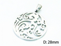 HY Stainless Steel 316L Pendants-HY54P0221KL