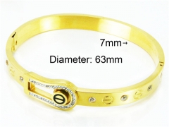 HY Stainless Steel 316L Bangle-HY80B0815HOF