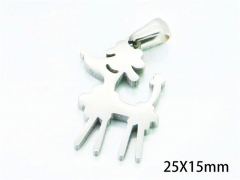 HY Stainless Steel 316L Pendants (Animal)-HY54P0215K5