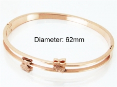 HY Stainless Steel 316L Bangle-HY80B0846HJS