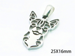 HY Stainless Steel 316L Pendants (Animal)-HY54P0216KL