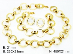 HY Jewelry Necklaces and Bracelets Sets-HY65S2050IME