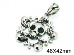 HY Wholesale Stainless Steel 316L Pendants (Skull Style)-HY28P0061OA