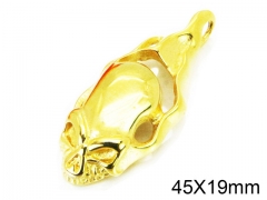 HY Wholesale Stainless Steel 316L Pendants (Skull Style)-HY28P0102OE