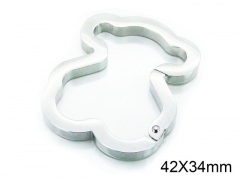 HY Wholesale Stainless Steel 316L Pendants (Bear Style)-HY90P0003HMX