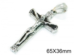 HY Wholesale Stainless Steel 316L Pendants (cross)-HY28P0052HCC