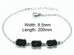 HY Stainless Steel 316L Bracelets (Bear Style)-HY90B0250HIA