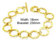 HY Stainless Steel 316L Bracelets (Lady Popular)-HY65B0707HJA (No in stock)